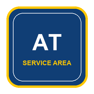 Austin Trace service area badge