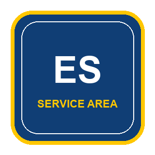 Emerald Springs service area badge