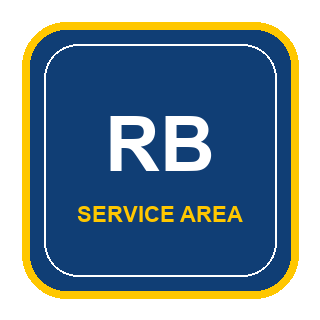 Rock Bridge service area badge