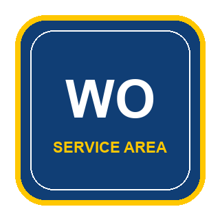 Wellington Overlook service area badge