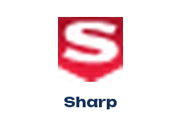 Sharp appliance repair brand logo