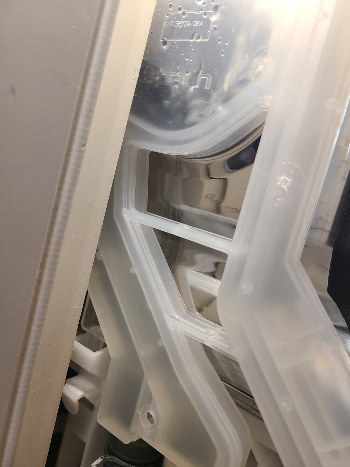 Dishwasher fill funnel during service in Carmel